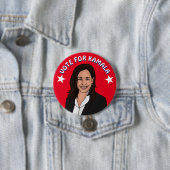 Kamala Harris 2024への投票 缶バッジ (インサイチュ)