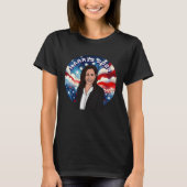 Kamala Harris 2024への投票 Tシャツ (正面)