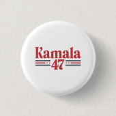 Kamala Harris 2024キャンペーンボタン 缶バッジ (正面)