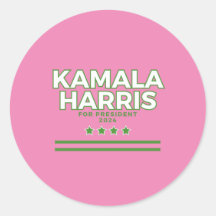 Kamala Harris 2024キャンペー大統領のン・ステッカー