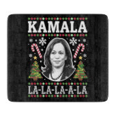 Kamala Harris 2024クリスマスコンマLaクリスマス カッティングボード (正面)