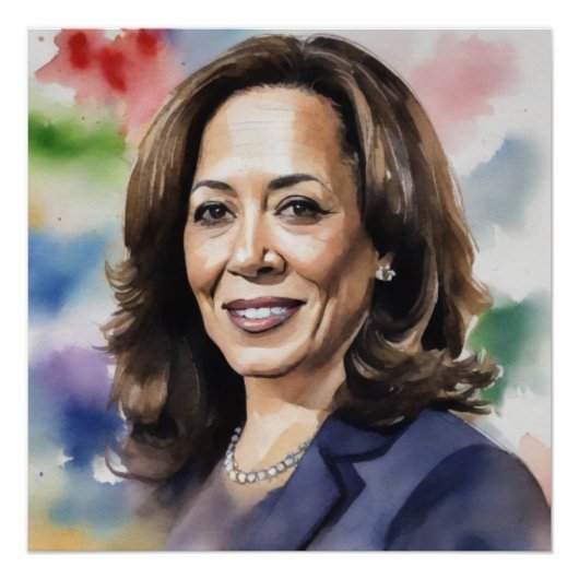 Kamala Harris 2024ブラックウィメンズ社長副社長 ポスター (正面)