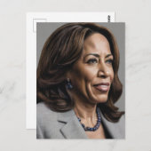 Kamala Harris 2024ブラックウィメンズ社長副社長 ポストカード (正面/裏面)