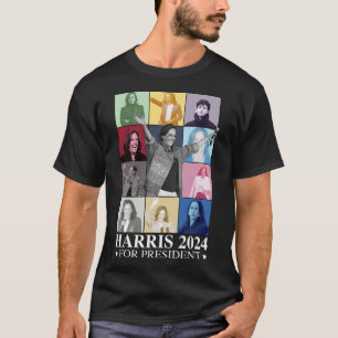 Kamala Harris 2024マダム大統領選挙民主党議員 Tシャツ