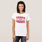 Kamala Harris 2024大統領投票Tim Walz Tシャツ (正面フル)