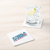 Kamala Harris 2024大統領選挙キャンペーン スクエアペーパーコースター (インサイチュ)