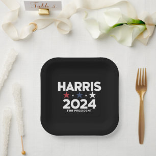 Kamala Harris 2024大統領選挙キャンペーン ペーパープレート