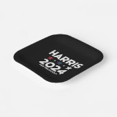 Kamala Harris 2024大統領選挙キャンペーン ペーパープレート (傾斜あり)