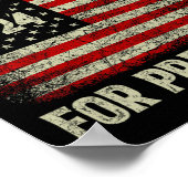 Kamala Harris 2024大統領選挙キャンペーン ポスター (角)