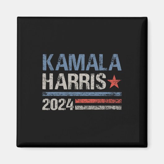 Kamala Harris 2024大統領選挙キャンペーン マグネット (正面)