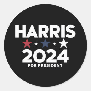 Kamala Harris 2024大統領選挙キャンペーン ラウンドシール