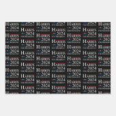 Kamala Harris 2024大統領選挙キャンペーン ラッピングペーパーシート (正面)