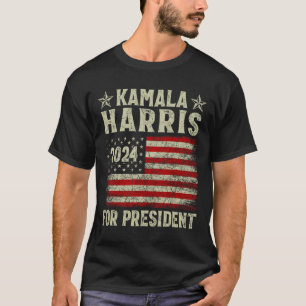 Kamala Harris 2024大統領選挙キャンペーン Tシャツ