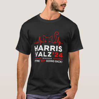 Kamala Harris 2024我々はハートビートを戻さない Tシャツ