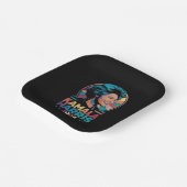 Kamala Harris 2024投票の投票で大統領に就任したカマラハリス ペーパープレート (傾斜あり)