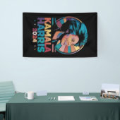 Kamala Harris 2024投票の投票で大統領に就任したカマラハリス 横断幕 (トレードショー)