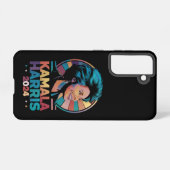 Kamala Harris 2024投票の投票で大統領に就任したカマラハリス Samsung Galaxyケース (裏面横)