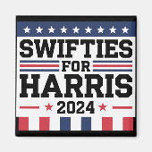 Kamala Harris 2024投票サポートのSwities マグネット (正面)