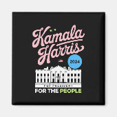 Kamala Harris 2024社会民主党投票ブルー マグネット (正面)