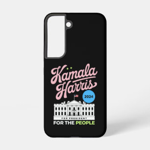 Kamala Harris 2024社会民主党投票ブルー Samsung Galaxy S22ケース