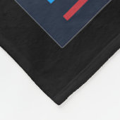 Kamala Harris 2024社長の猫を探す フリースブランケット (角)