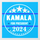 Kamala Harris 2024社長へ ウィンドウサイン (シート)
