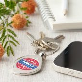 Kamala Harris 2024社長へ キーホルダー (側面)