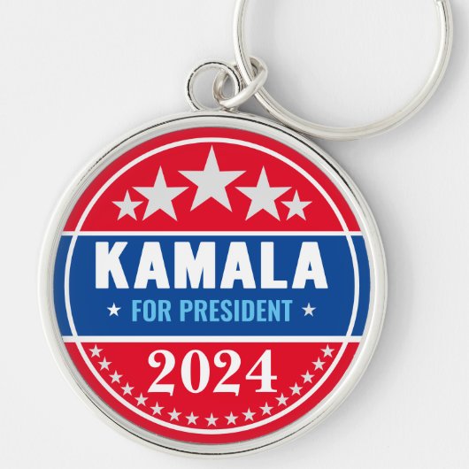 Kamala Harris 2024社長へ キーホルダー (正面)