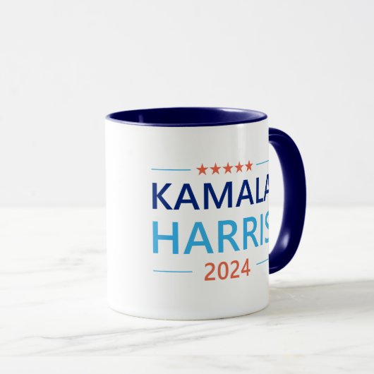 Kamala Harris 2024社長へ マグカップ (正面右)