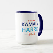Kamala Harris 2024社長へ マグカップ (正面右)