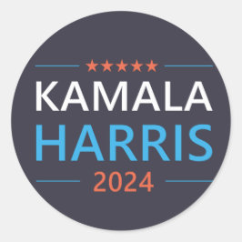 Kamala Harris 2024社長へ ラウンドシール