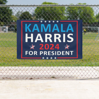 Kamala Harris 2024社長へ – 2024年選挙 横断幕