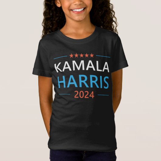 Kamala Harris 2024社長へ Tシャツ (正面)