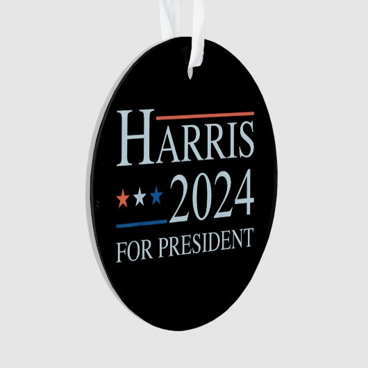 Kamala Harris 2024社長 オーナメント (正面)
