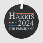 Kamala Harris 2024社長 オーナメント (裏面)