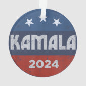 Kamala Harris 2024社長 オーナメント (裏面)