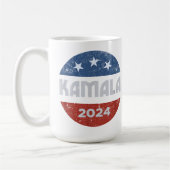 Kamala Harris 2024社長 コーヒーマグカップ (左)