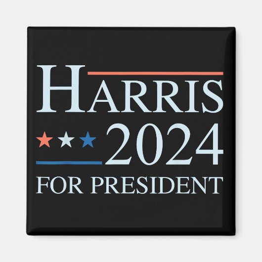 Kamala Harris 2024社長 マグネット (正面)