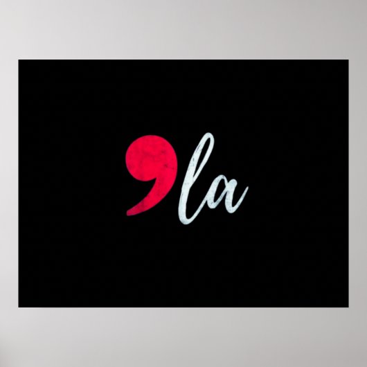 Kamala Harris 2024社長Comma La おもしろい ポスター (正面)