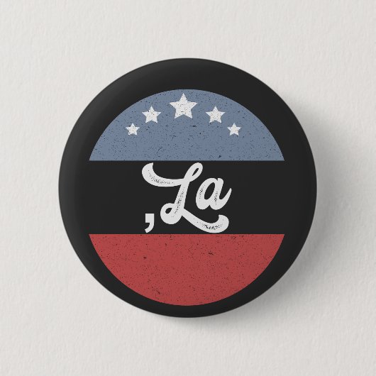 Kamala Harris 2024社長Comma La おもしろい 缶バッジ (正面)