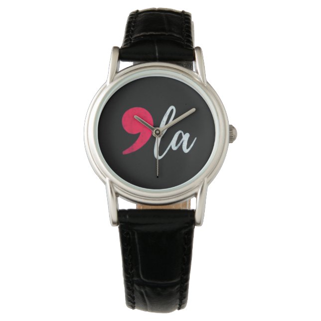 Kamala Harris 2024社長Comma La おもしろい 腕時計 (正面)