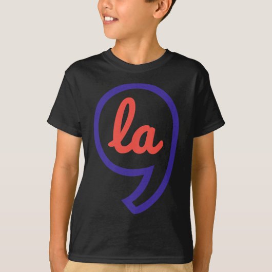 Kamala Harris 2024社長Comma La おもしろい Tシャツ (正面)