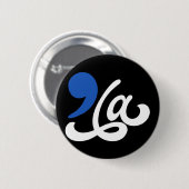 Kamala Harris 2024社長Comma La Madam 缶バッジ (正面&裏面)