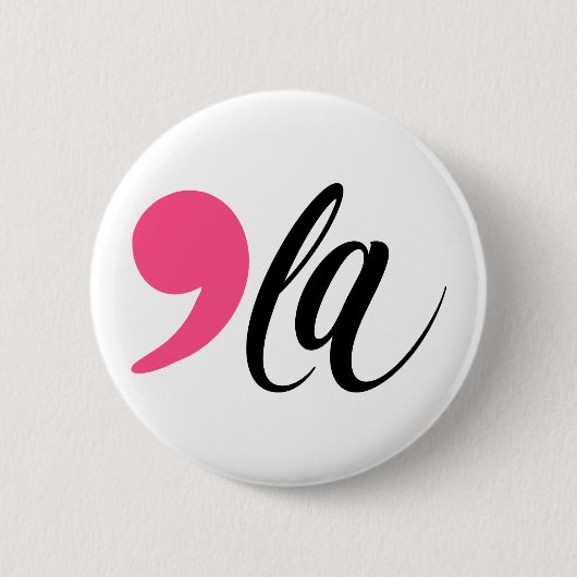 Kamala Harris 2024社長Comma La Pink Madam 缶バッジ (正面)