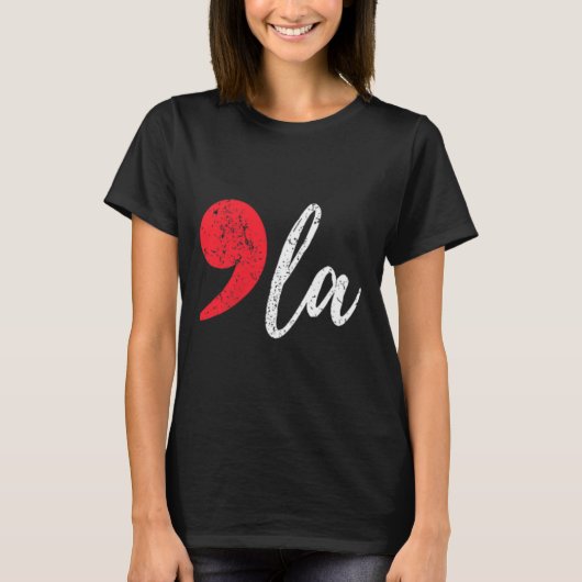 Kamala Harris 2024社長Comma La Women's Pock Tシャツ (正面)