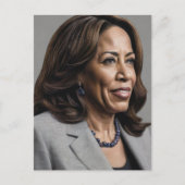 Kamala Harris 2024私の社長は黒くて美しい シーズンポストカード (正面)