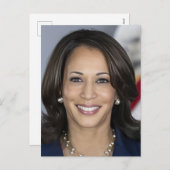 Kamala Harris 2024私の社長は黒くて美しい シーズンポストカード (正面/裏面)