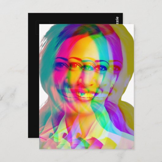 Kamala Harris 2024私の社長は黒くて美しい ポストカード (正面/裏面)