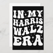 Kamala Harris 2024私の社長は黒くて美しい 招待状 (正面/裏面)