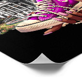 Kamala Harris 2024私は彼女のロッキングチャックと一緒にいる&am ポスター (角)